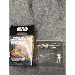 COQ Star Wars micro‎ galaxy squadron series 6 Scout Trooper & Speeder